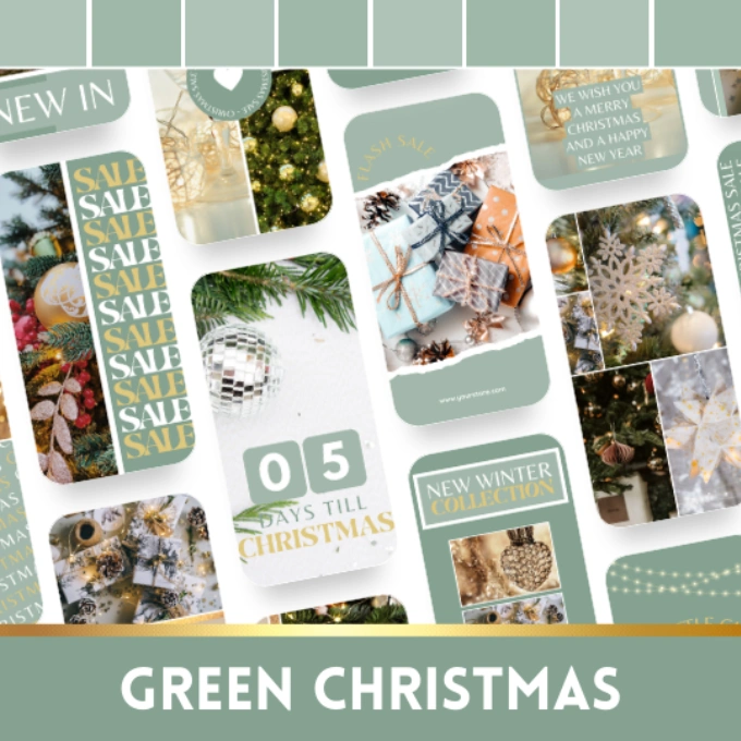 Collection Green Christmas